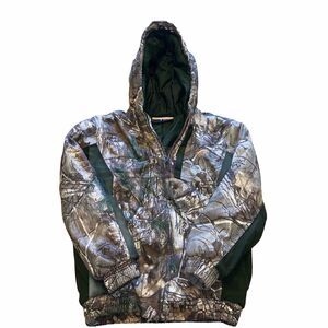 Habit Youth Size Large Insulated Hooded Hunting Coat Real Tree Xtra Camo Sz YL